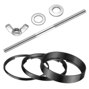 BBTO front view of stud kit showing contents and durable finish