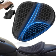 BBTO front view of complete gel pad and throttle assist set showing comfort benefit