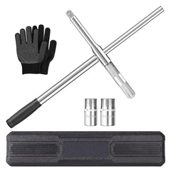BCJCLTS front view showing four-way lug wrench and balanced design benefit