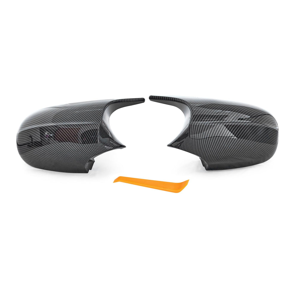 BDBO front view mirror cap showing precise fit and improved styling