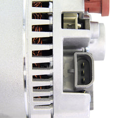 BDELI alternator internal close-up showing bearing and stator for dependable performance