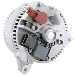 BDELI alternator rear connections close-up highlighting correct plug fit and convenience