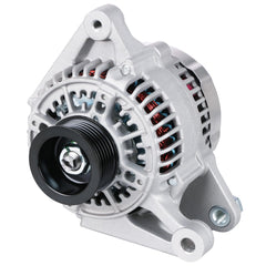BDELI alternator front view showing clean cast housing and bolt holes for easy fit