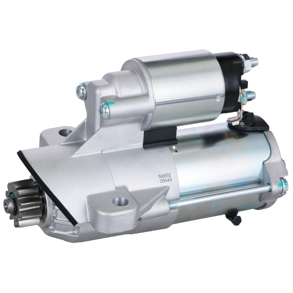BDELI starter front angle showing compact design and easy fit