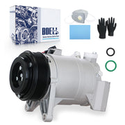 BDELI compressor front view showing compact OEM-style design and reliable replacement