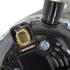 BDELI alternator pulley close-up demonstrating solid construction and alignment