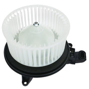 BDELI blower motor front view showing housing and mounting points for easy installation