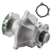 BDELI front view water pump showing mounting points and flange for correct fit