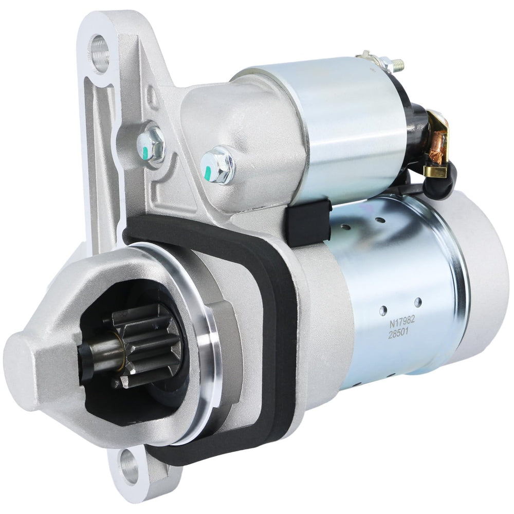 BDELI starter front view showing compact housing and reliable fit