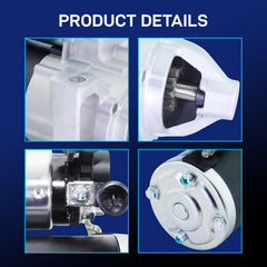 BDELI starter solenoid detail showing solid terminals for consistent starts