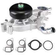 BDELI front view of water pump showing exact fit and mounting benefits