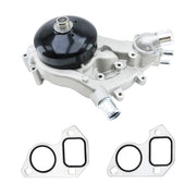 BDELI water pump front view showing mounting points and fitment benefit