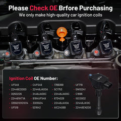 BDFHYK coil top label and serial for accurate part verification
