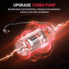 BDFHYK pump installed in fuel tank demonstrating direct-fit replacement benefit