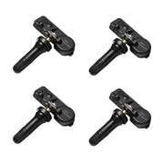 BDFHYK front view of 4-pack TPMS kit showing complete replacement set and quick fit benefit