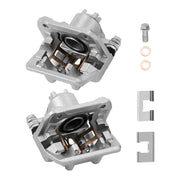 BDFHYK rear caliper front view showing clean casting and mounting points for reliable fit