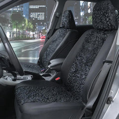 BDK matching headrest close-up showing pattern continuity and added comfort