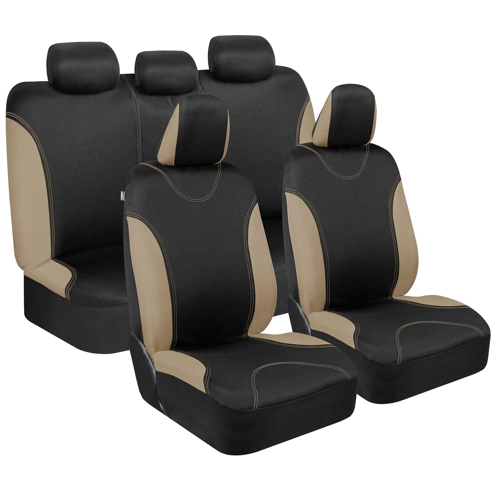 BDK front seat cover shown installed, protects seats and upgrades style