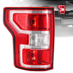 BeamTrack left tail light front view showing clean design and improved visibility