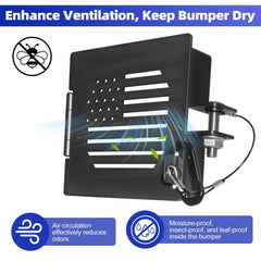 BEASYE rubber pads and screws included for easy installation