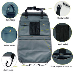 BEATUNEE organizer filled with tablet books and reusable bag for easy access