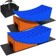 BEBOBLY front view of complete leveling kit showing portability and organization