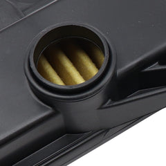 Beck/Arnley filter installed in transmission, demonstrates proper fitment benefit