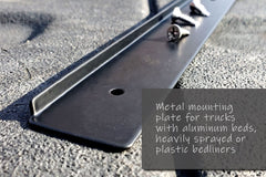 Close-up of Bed Buddi hook and pole showing durable steel construction