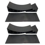 Beech Lane front view of levelers chocks and mats showing complete kit benefits