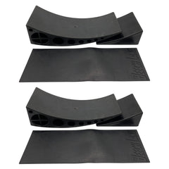 Beech Lane front view of levelers chocks and mats showing complete kit benefits