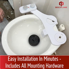 Beech Lane bidet showing adjustable nozzle direction for personalized spray control