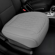 BEITK front seat bottom cover displayed on seat for instant interior upgrade
