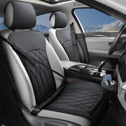 BEITK front seat covers front view showing clean protection and fit
