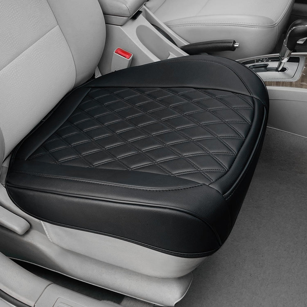 BEITK front seat cover displayed on seat provides clean protective finish