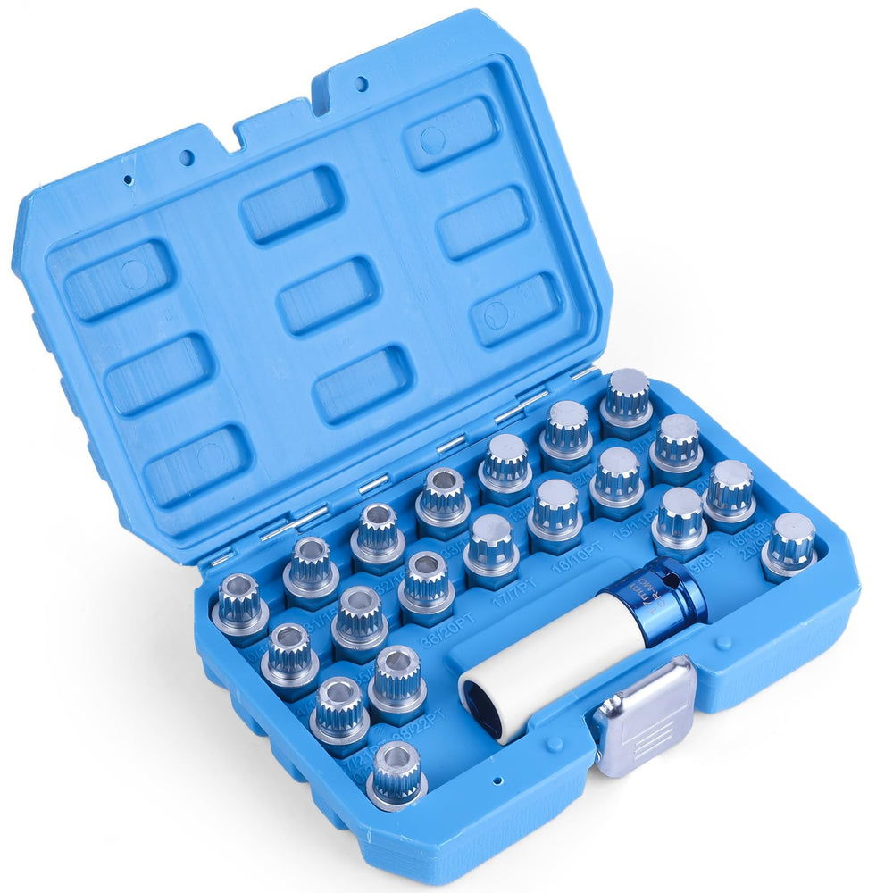 BELEY kit front packaging showing full 21-piece set and benefits