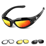 BELINOUS front view showing frame and main lens for clear road visibility
