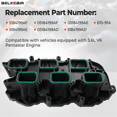 BELKEBIR detailed view of mounting ports for accurate OEM alignment benefit
