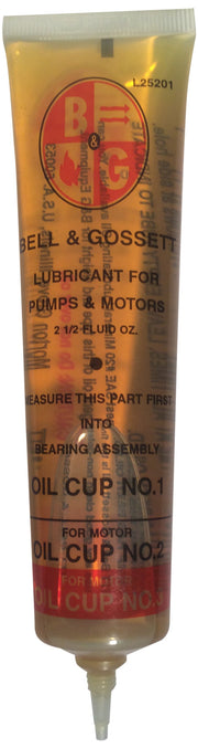 Bell & Gossett front packaging showing 2.5 oz tube and label, quick identification benefit
