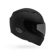 BELL Qualifier front view matte black highlighting aerodynamic shape and safety