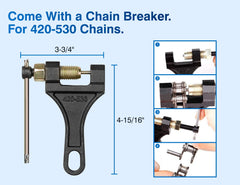 Belleone master links and package contents for quick repairs