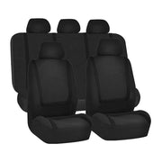 BELOMI full set front view showing fitted seat covers and clean interior benefit