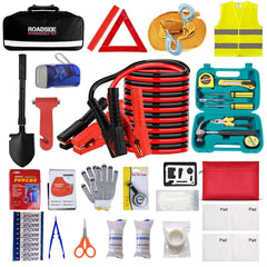 Beloskida front-packed bag showing organized emergency tools and easy access