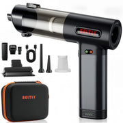 BELTLY FT55 front view showing sleek body and nozzle, highlights portability