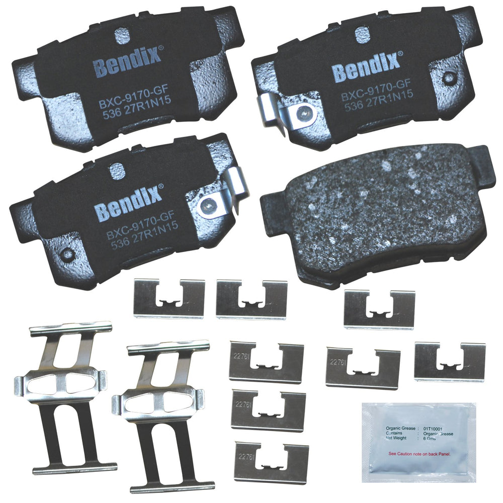 Bendix Priority1 front packaging showing product and brand benefits