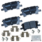 Bendix rear packaging front view showing fit and model compatibility benefits