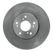 Bendix front rotor front view showing precise fit for easy installation