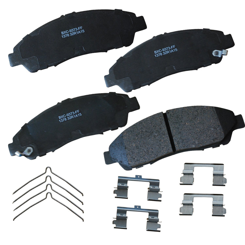 Bendix SBC1378 front packaging showing part and benefit of OE fit