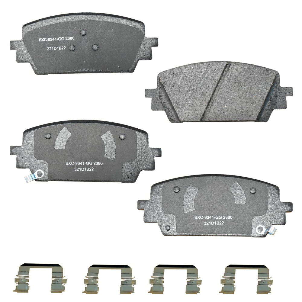 Bendix front packaging showing model SBC2380 and fit details, clear identification benefit