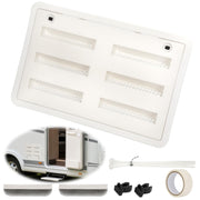 benut front view vent cover showing clean white finish and airflow benefits