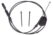 BEONEO gear shift cable front assembly showing mounting points and fit
